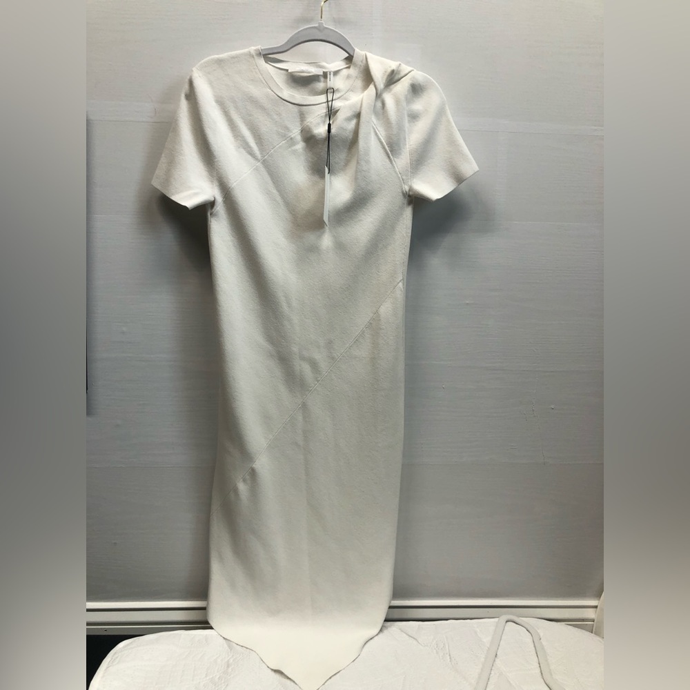 Helmut lang sweater dress, white, NWT